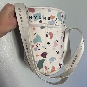 HydroJug Terrazzo Patterned Sleeve with Pockets and Strap. Limited Edition.